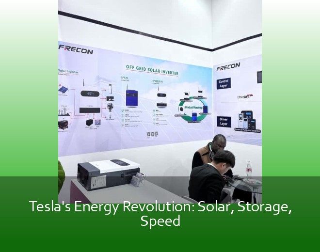 Tesla's Energy Revolution: Solar, Storage, Speed